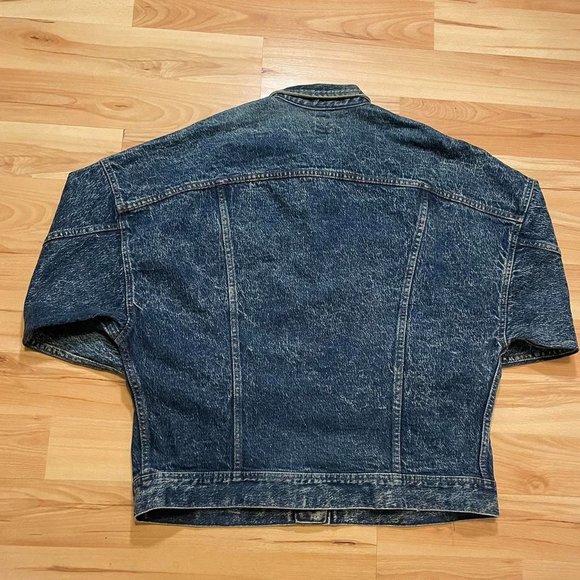 Vintage Lee Riders Made in America acid wash denim jacket - Picture 2 of 7